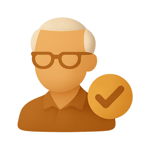 Senior-Friendly persona icon